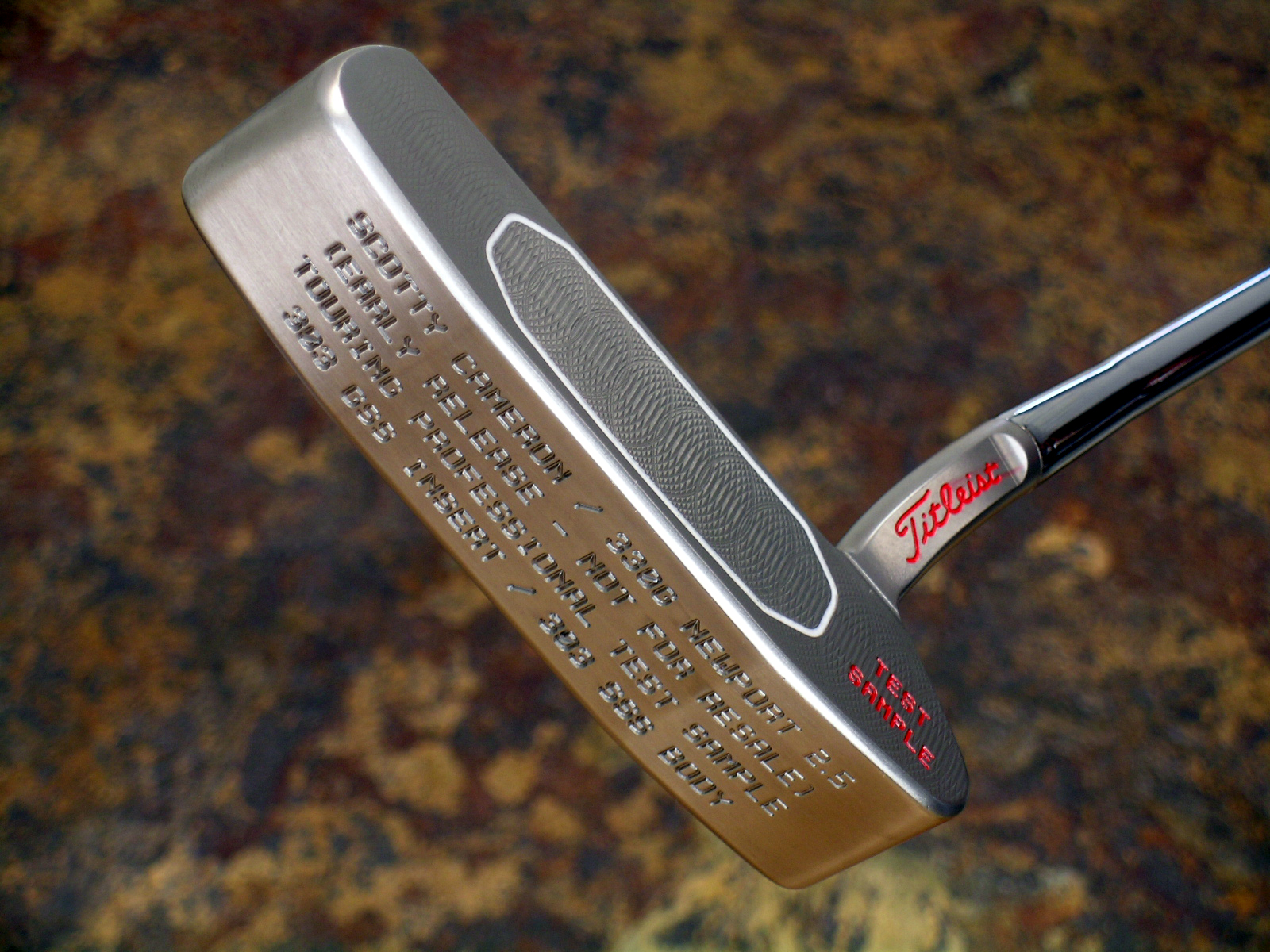 Putter Details - Scotty Cameron