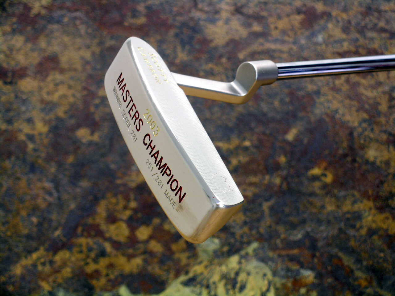 Putter Details - Scotty Cameron