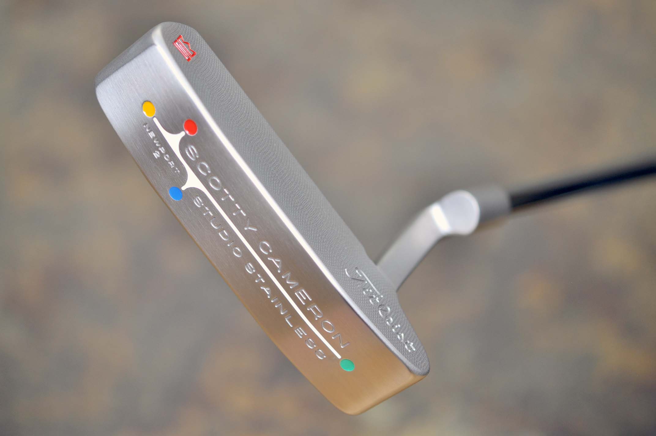 Poignée De Putter Scotty Cameron Studio Design Matador Noir - Standard Neuve
