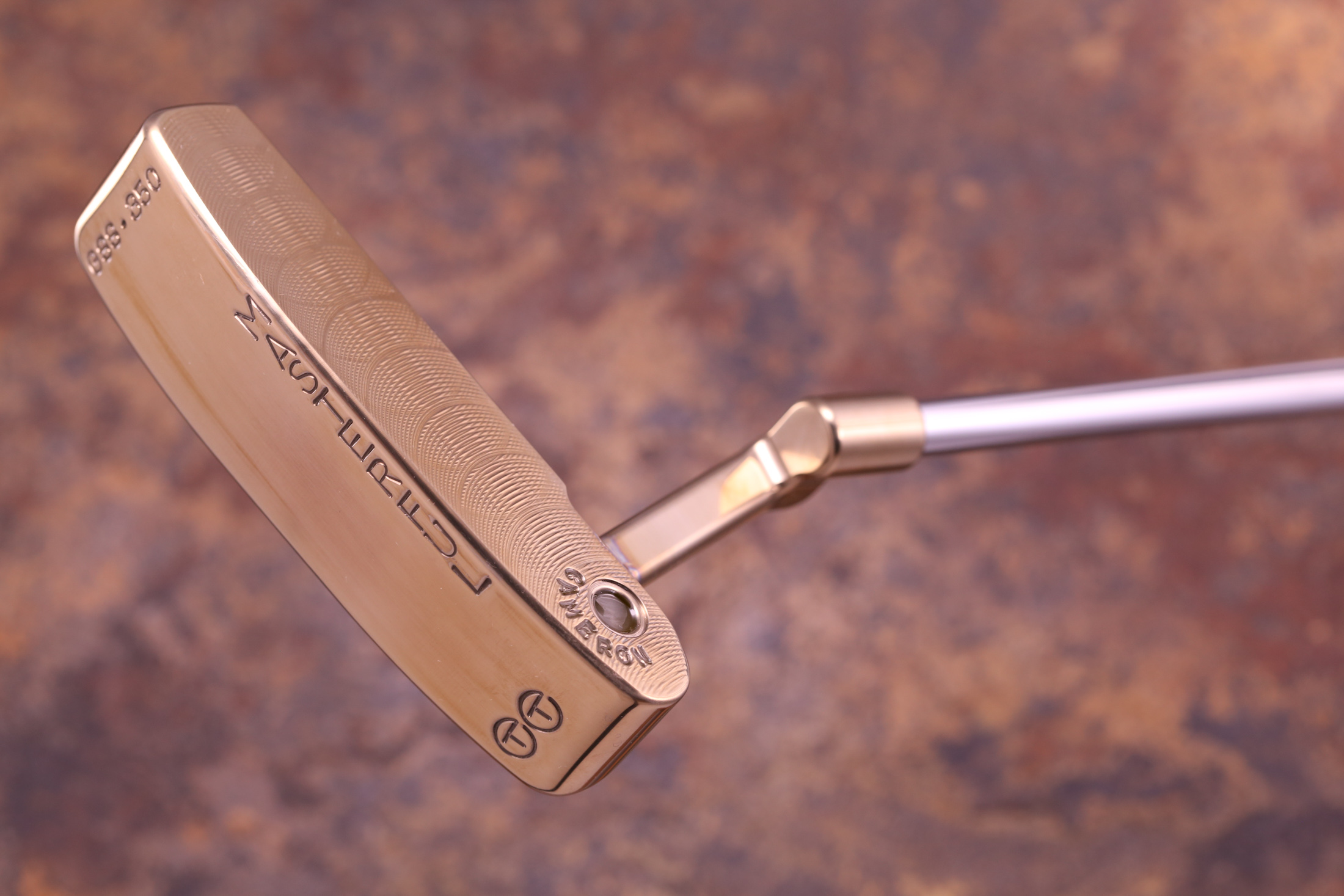 Grand Autocollant Scotty Cameron Vert Citron Pour Putters - Fraisé, Fabrication US